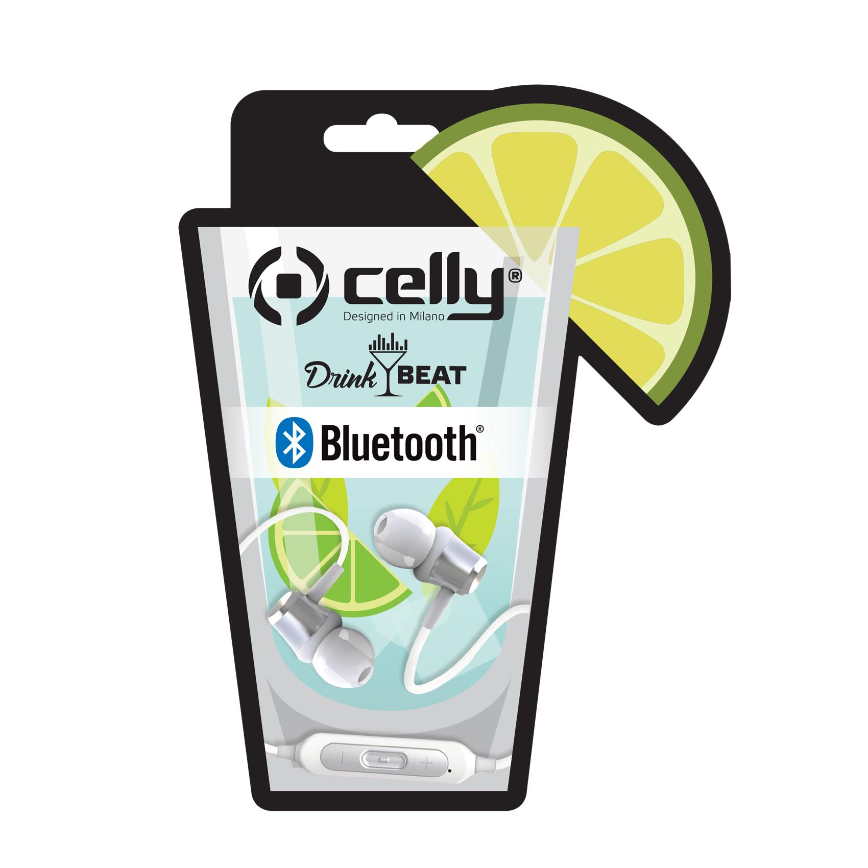 Celly BLUETOOTH STEREO DRINK MOJITO WHITE
